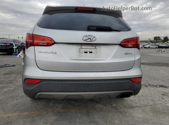 5XYZT3LB2GG322740 2016 HYUNDAI SANTA Серебряный Вид сзади