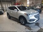 2017 Hyundai Santa Fe Sport 2.4l Silver vin: 5XYZT3LB4HG456182