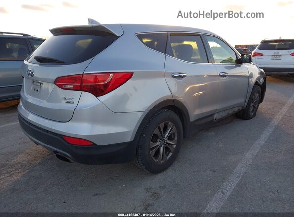 5XYZTDLB1GG322234 2016 HYUNDAI SANTA FE SPORT Серебряный Задняя правая четверть