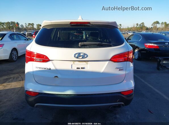 5XYZTDLBXGG344684 2016 HYUNDAI SANTA FE SPORT White 