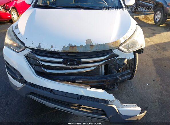 5XYZTDLBXGG344684 2016 HYUNDAI SANTA FE SPORT White Вид щитка приладів