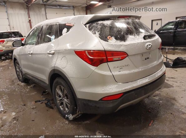 5XYZTDLBXGG346841 2016 HYUNDAI SANTA FE SPORT Серебряный Задняя левая четверть