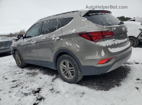 5XYZUDLB7HG384140 2017 HYUNDAI SANTA Серый Задняя левая четверть