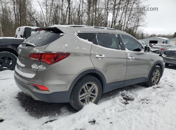 5XYZUDLB7HG384140 2017 HYUNDAI SANTA Серый Задняя правая четверть