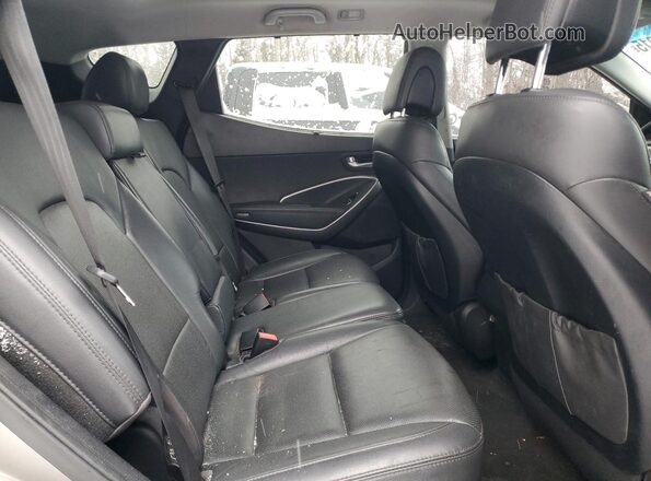 5XYZUDLB7HG384140 2017 HYUNDAI SANTA Серый Вид задней части салона