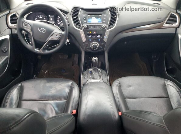 5XYZUDLB7HG384140 2017 HYUNDAI SANTA Серый Вид панели приборов