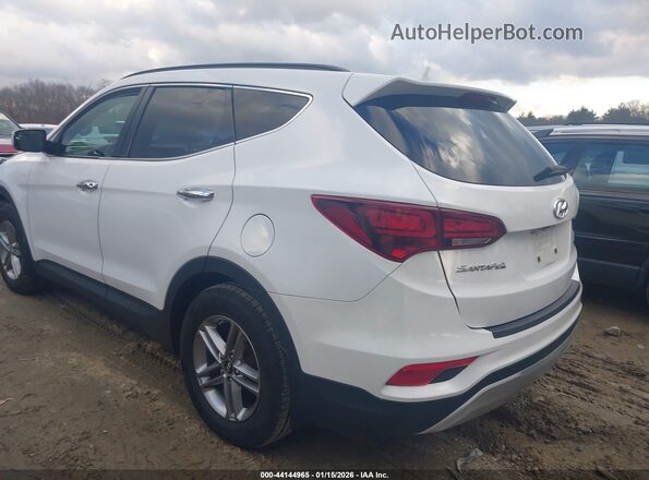 5XYZUDLB7JG524841 2018 HYUNDAI SANTA FE SPORT Белый Задняя левая четверть