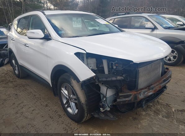 5XYZUDLB7JG524841 2018 HYUNDAI SANTA FE SPORT Белый Передняя правая четверть