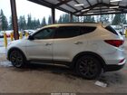 2017 Hyundai Santa Fe Sport 2.0t Ultimate Черный vin: 5XYZWDLA9HG433419