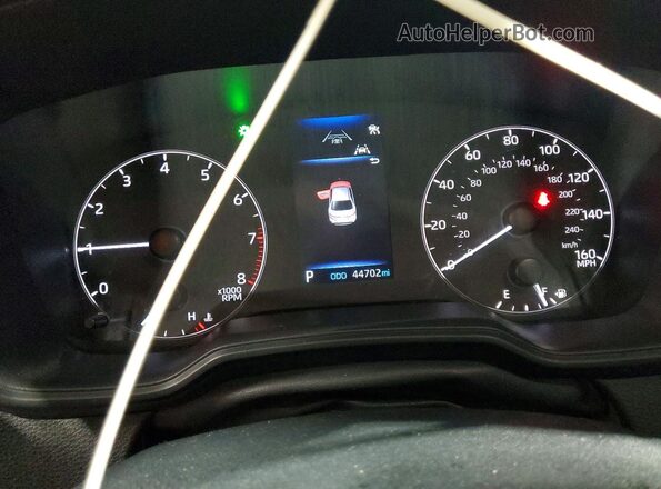 5YFB4MDEXRP159556 2024 TOYOTA LL Silver Widok zestawu wskaźników
