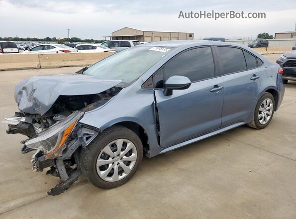 5YFEPMAE8NP330517 2022 TOYOTA LL Blue Առջևի ձախ երեք քառորդ տեսարան