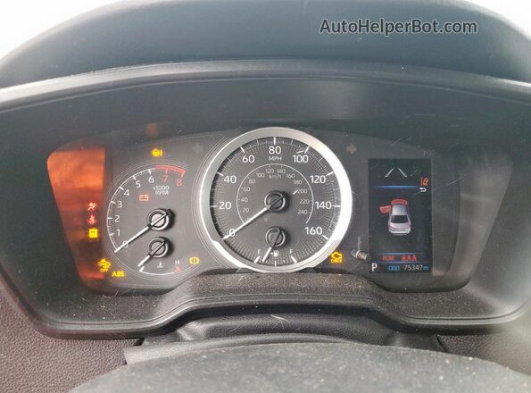 5YFEPMAE8NP330517 2022 TOYOTA LL Blue Սարքավորումների վահանակի տեսք