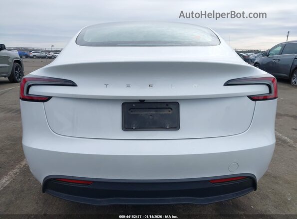5YJ3E1EA7SF024273 2025 TESLA MODEL 3 White 