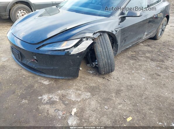 5YJ3E1EB0SF982731 2025 TESLA MODEL 3 Black Vista frontal