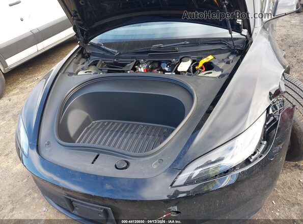 5YJ3E1EB0SF982731 2025 TESLA MODEL 3 Black Vista trasera