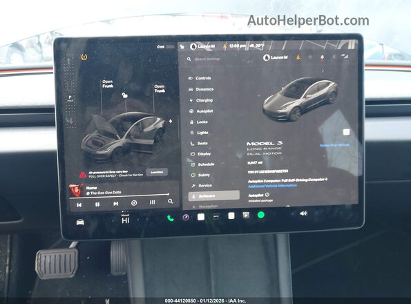 5YJ3E1EB0SF982731 2025 TESLA MODEL 3 Black 