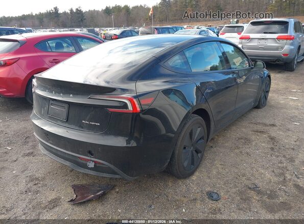 5YJ3E1EB0SF982731 2025 TESLA MODEL 3 Black Trasero derecho