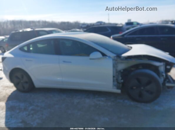 5YJ3E1EB2KF493425 2019 TESLA MODEL 3 White Սալոնի 360 աստիճան տեսք