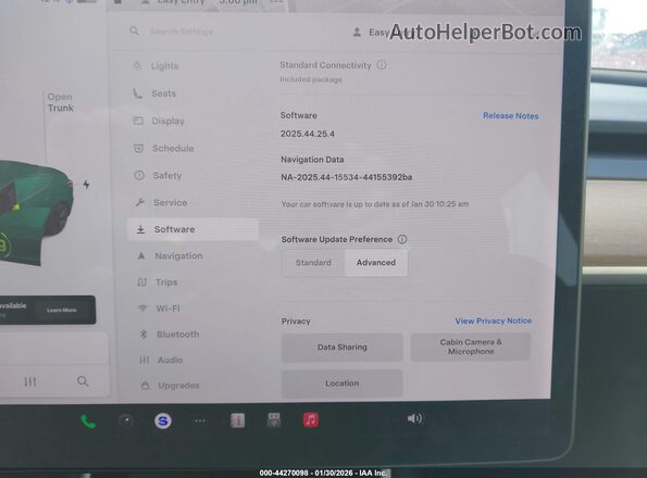 5YJ3E1EB2KF493425 2019 TESLA MODEL 3 White 