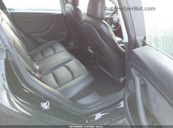 5YJ3E1EB2MF045253 2021 TESLA MODEL 3 Черный Вид наклейки с VIN-кодом