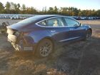 2018 Tesla Model 3 Синий vin: 5YJ3E1EB3JF150962