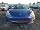 2018 Tesla Model 3 Синий vin: 5YJ3E1EB3JF150962