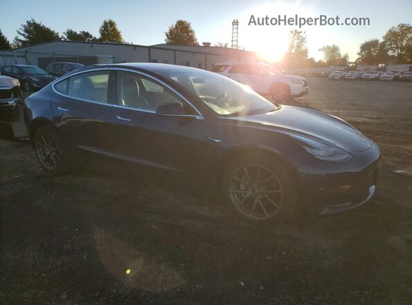 5YJ3E1EB3JF150962 2018 TESLA MODEL Синий Передняя правая четверть