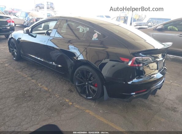 5YJ3E1EB3KF385766 2019 TESLA MODEL 3 Черный Задняя левая четверть