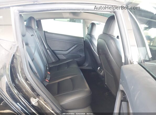 5YJ3E1EB3KF385766 2019 TESLA MODEL 3 Черный Вид наклейки с VIN-кодом