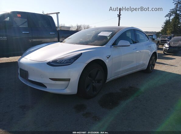 5YJ3E1EB3KF510801 2019 TESLA MODEL 3 White Przód lewy