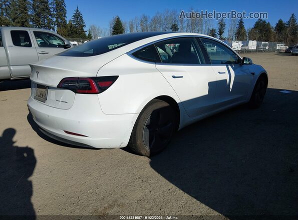 5YJ3E1EB3KF510801 2019 TESLA MODEL 3 White Tył prawy