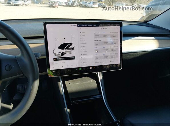 5YJ3E1EB3KF510801 2019 TESLA MODEL 3 White 