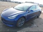 2020 Tesla Model 3 Long Range Dual Motor All-wheel Drive Dark Blue vin: 5YJ3E1EB3LF801655