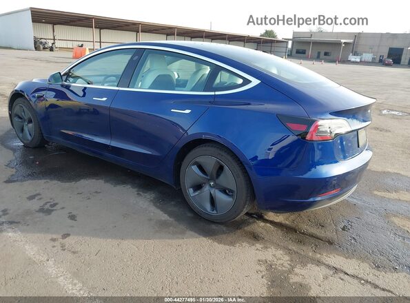 5YJ3E1EB3LF801655 2020 TESLA MODEL 3 Dark Blue Задняя левая четверть