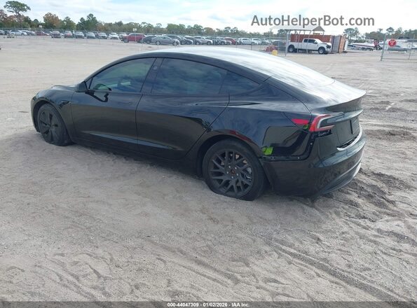 5YJ3E1EB3RF793680 2024 TESLA MODEL 3 Black Tył lewy