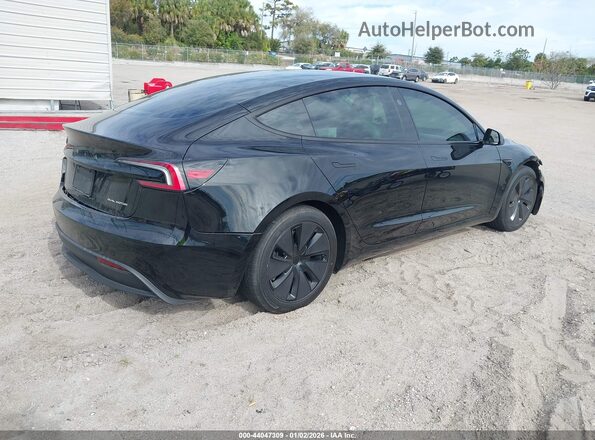5YJ3E1EB3RF793680 2024 TESLA MODEL 3 Black Tył prawy