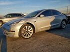 2018 Tesla Model 3 Silver vin: 5YJ3E1EB4JF087547