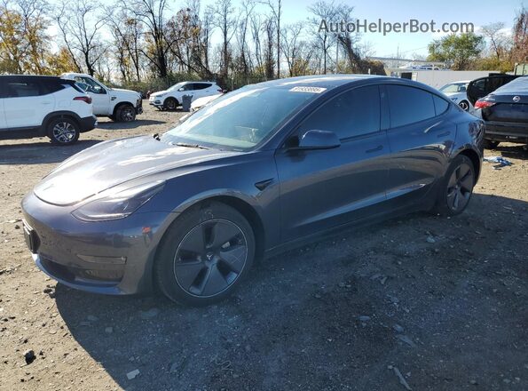 5YJ3E1EB5PF634530 2023 TESLA MODEL Silver Front left