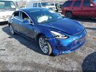 2019 Tesla Model 3 Long Range/performance Blue vin: 5YJ3E1EB7KF453941
