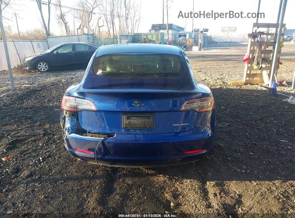 5YJ3E1EB8KF477519 2019 TESLA MODEL 3 Синий 