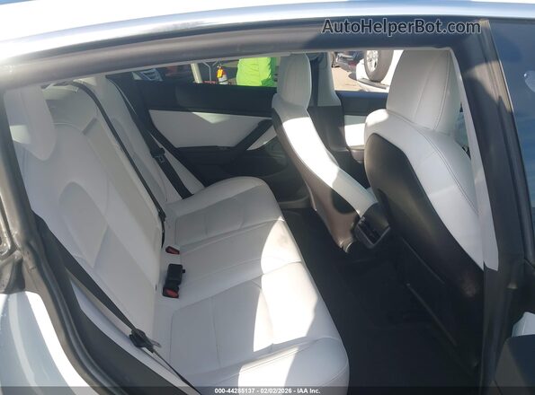 5YJ3E1EB8KF487466 2019 TESLA MODEL 3 Белый Вид наклейки с VIN-кодом