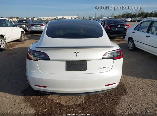 5YJ3E1EB8KF487466 2019 TESLA MODEL 3 Белый 