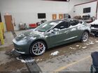 2019 Tesla Model 3 Long Range/performance Зеленый vin: 5YJ3E1EB9KF214049