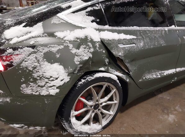 5YJ3E1EB9KF214049 2019 TESLA MODEL 3 Зеленый Вид спереди
