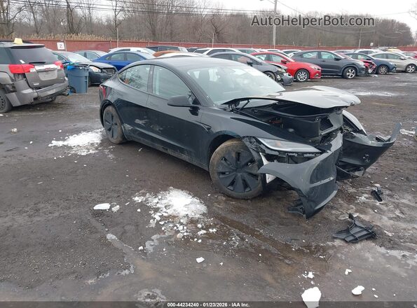 5YJ3E1EB9RF826102 2024 TESLA MODEL 3 Black Առջևի աջ