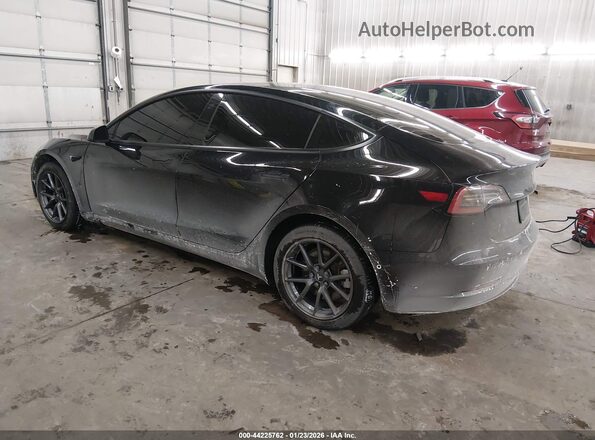 5YJ3E1EBXMF055867 2021 TESLA MODEL 3 Черный Задняя левая четверть