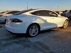 2016 Tesla Model S White vin: 5YJSA1E12GF129530