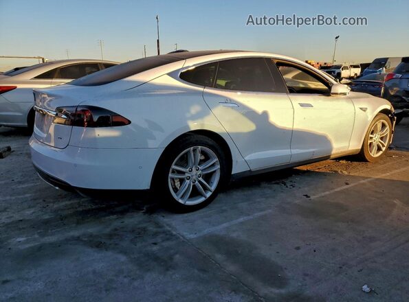 5YJSA1E12GF129530 2016 TESLA MODEL White Rear right