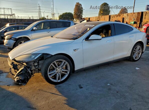 5YJSA1E12GF129530 2016 TESLA MODEL White Front left