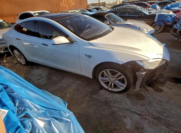 5YJSA1E12GF129530 2016 TESLA MODEL White Front right